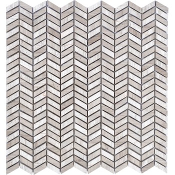 PIX288 Мраморная мозаика PIXEL 298x307 мм