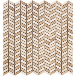 PIX289 Мраморная мозаика PIXEL 298x307 мм