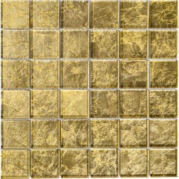 PIX707 Стеклянная фольгированная мозаика PIXEL 300x300 мм