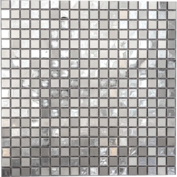 PIX709 Металлическая мозаика PIXEL 300x300 мм