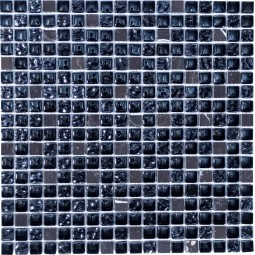 PIX714 Мозаика из мрамора и стекла PIXEL 300x300 мм