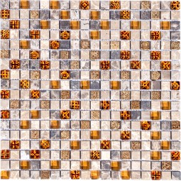 PIX720 Мозаики из камня и стекла PIXEL 300x300 мм