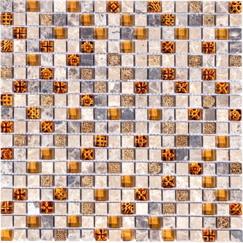 PIX720 Мозаики из камня и стекла PIXEL 300x300 мм