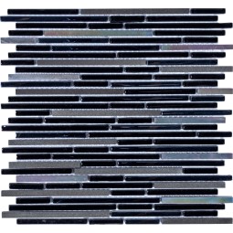 PIX734 Мозаика из мрамора и стекла PIXEL 300x300 мм