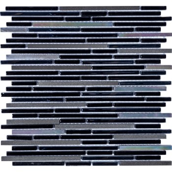 PIX734 Мозаика из мрамора и стекла PIXEL 300x300 мм