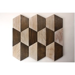 hexo2s60-28 Деревянная мозаика Geometrica 360x312 мм