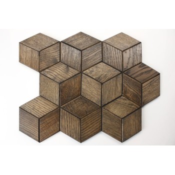 hexo3s60-8 Деревянная мозаика Geometrica 360x312 мм