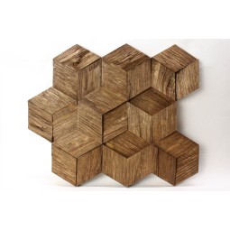 hexo3k60-7 Деревянная 3D мозаика Geometrica 360x312 мм