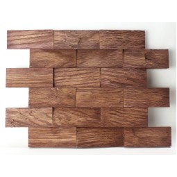 line3d120k-6 Деревянная 3D мозаика Geometrica 360x300 мм