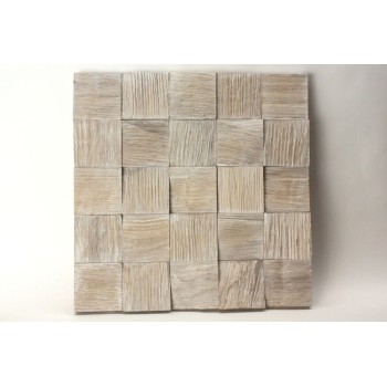 quadro3d60k-2 Деревянная 3D мозаика Geometrica 300x300 мм