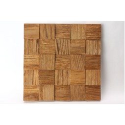 quadro3d60k-5 Деревянная 3D мозаика Geometrica 300x300 мм