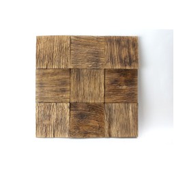 quadro3d100k-3 Деревянная 3D мозаика Geometrica 300x300 мм