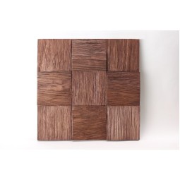 quadro3d100k-6 Деревянная 3D мозаика Geometrica 300x300 мм