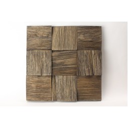 quadro3d100k-8 Деревянная 3D мозаика Geometrica 