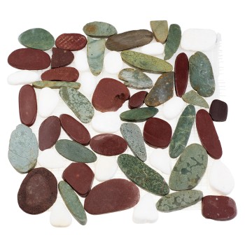 MS00-8A Мозаика из гальки Городской садовник 300*300 мм