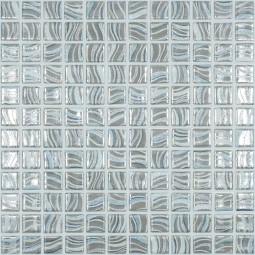Glitter Grey Стеклянная мозаика Старопетровское 317х317 мм